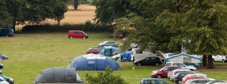 Camping in the Park Field
