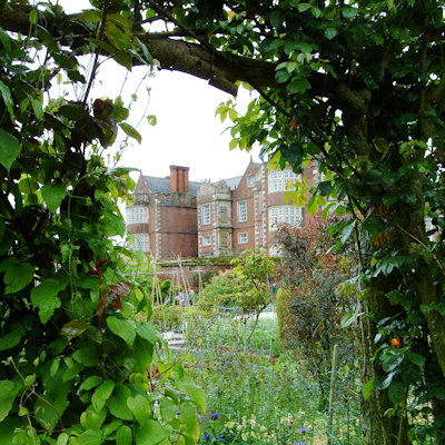 The Hall from the walled garden